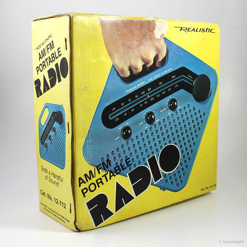 Realistic 12-712 AM/FM Portable Radio – Future Forms
