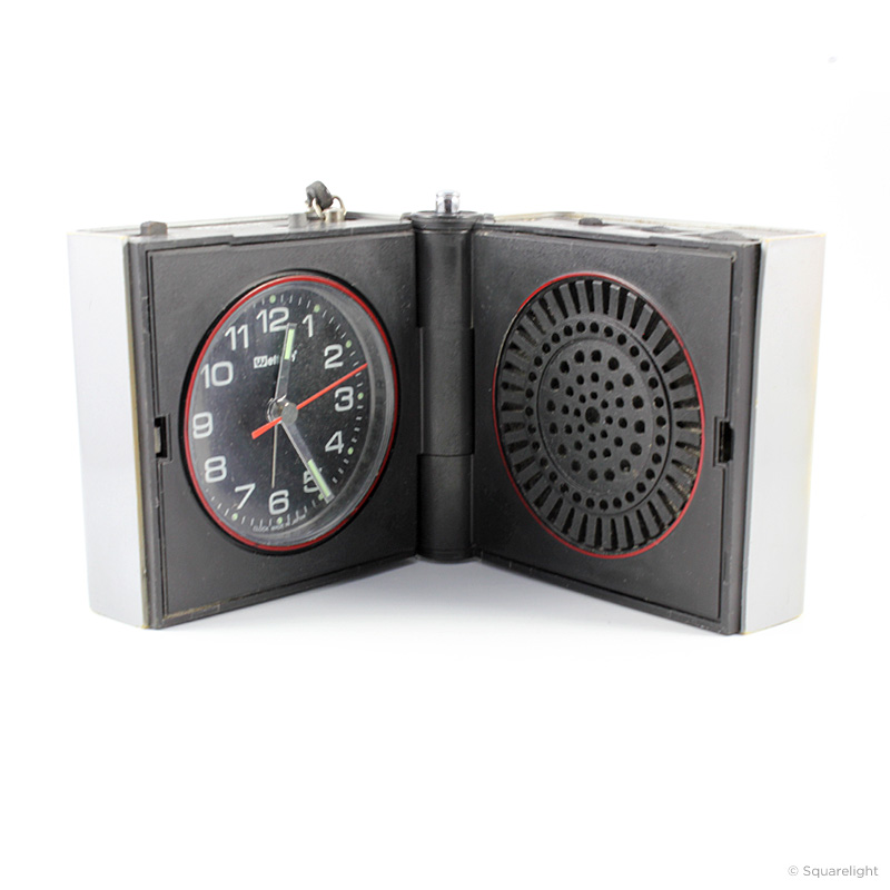 Weltron Travel Clock Radio Future Forms